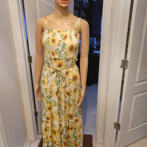 chinese dress ladies Jolie Moi Ozella Floral A Line Maxi Dress, Pink & Black main image 1